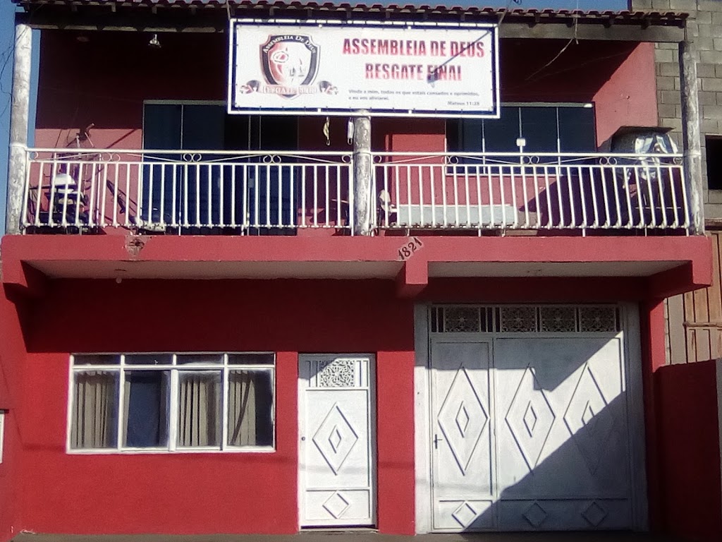 Fachada de Igreja Assembléia de Deus Resgate Final Limeira SP (Sede)