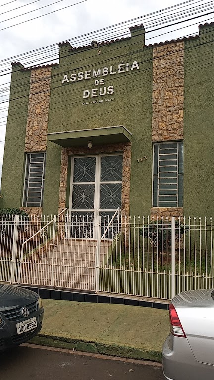 Fachada de Igreja Evangélica Assembléia de Deus ministério do Belém