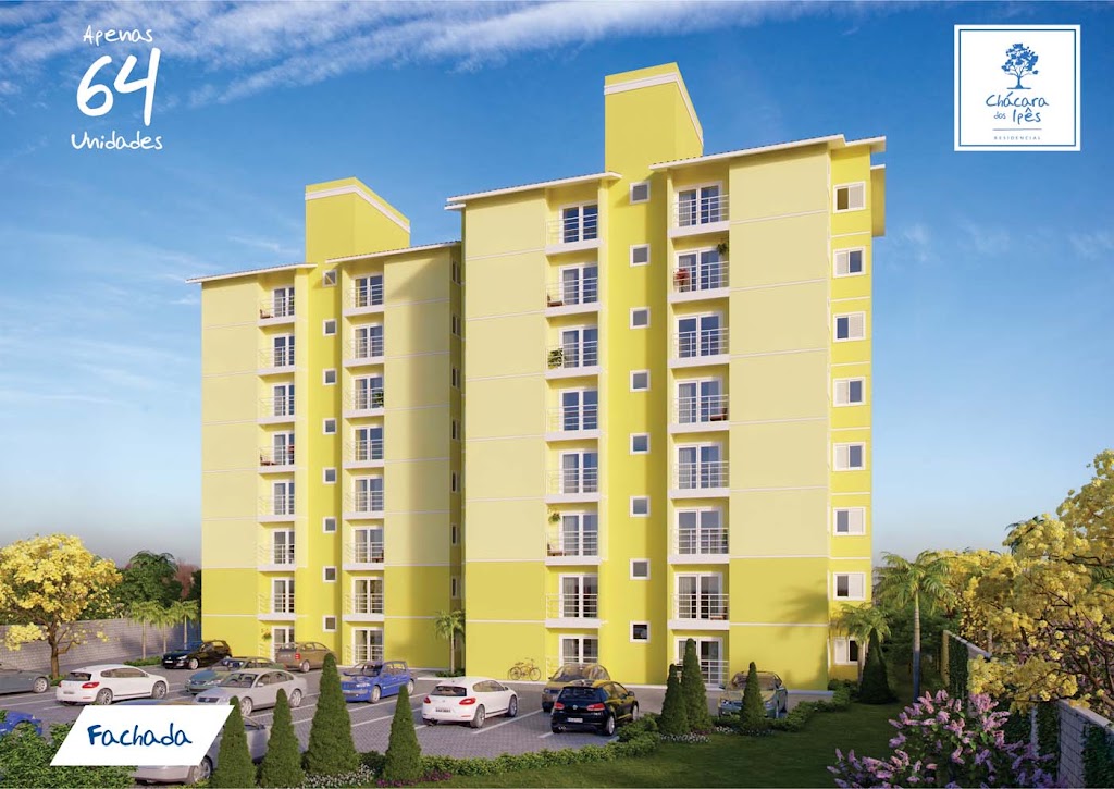 Fachada de Residencial Chácara dos Ipês