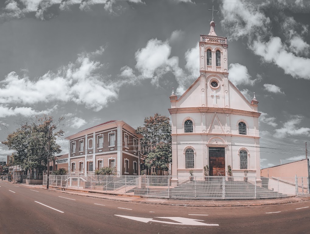 Fachada de Curia Diocesana de Piracicaba