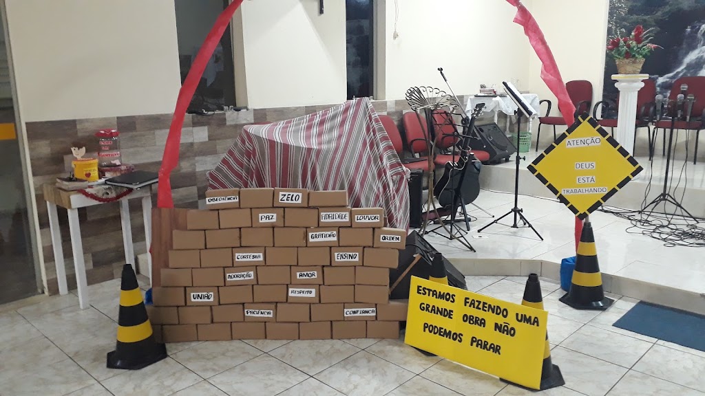 Fachada de Igreja Evangélica Pentecostal Manancial Séde