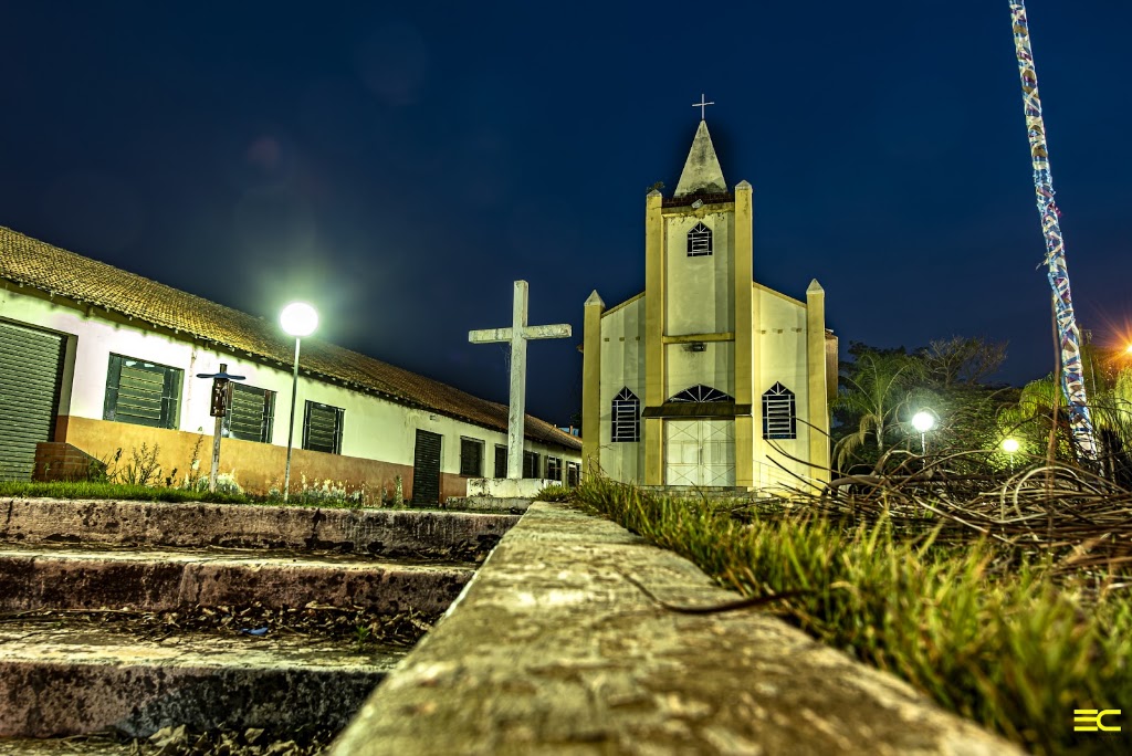 Fachada de Capela São Benedito - Pau Queimado