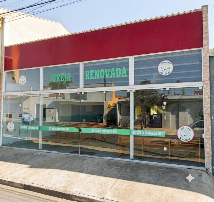 Fachada de Igreja Renovada RDP