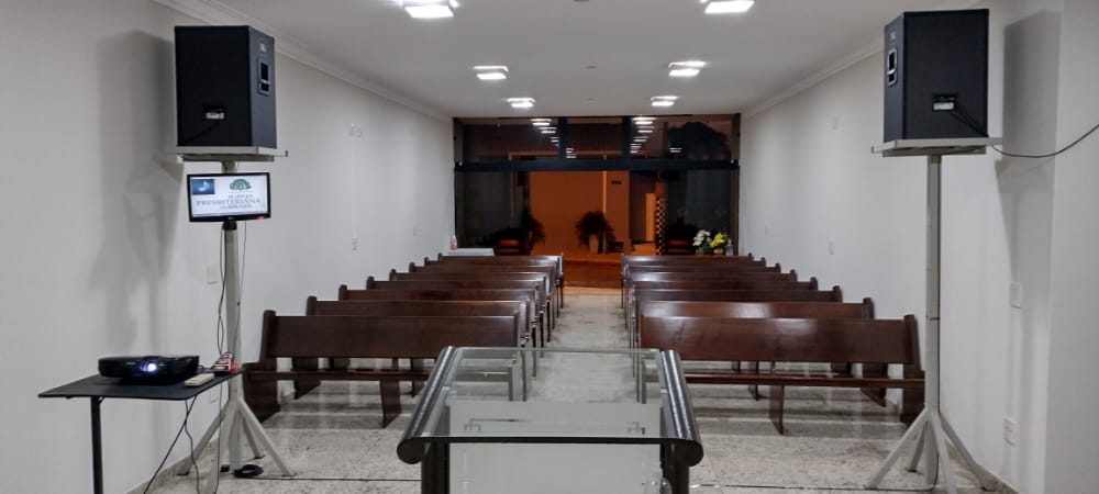 Fachada de Igreja Presbiteriana de Rio das Pedras
