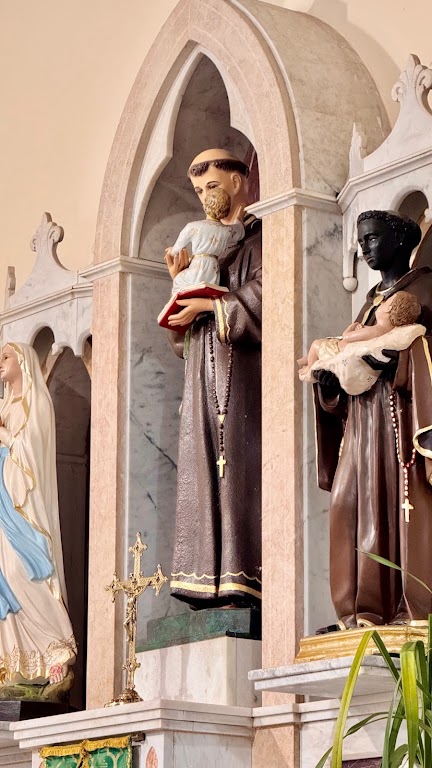 Fachada de Paróquia Santo Antônio (Distrito de Maristela)
