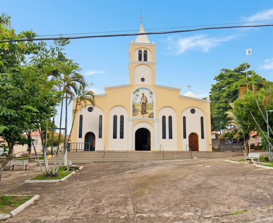Fachada de Capela São Benedito