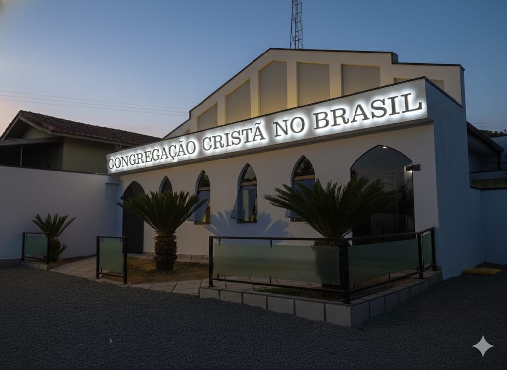 Fachada de Congregação Cristã no Brasil