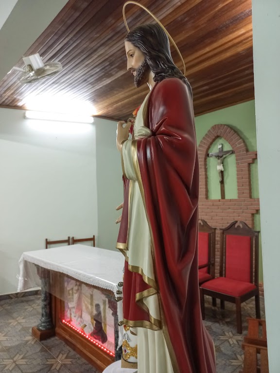Fachada de Comunidade Sagrado Coração de Jesus- Bairro Guareí Velho