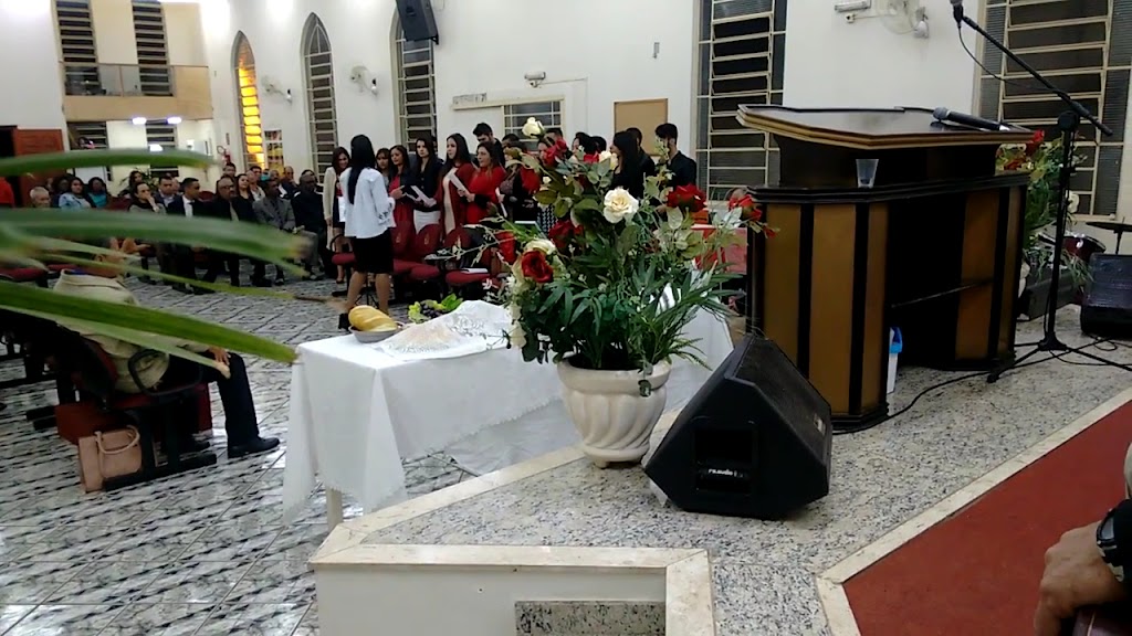 Fachada de Assembleia de Deus Ministério do Belém Subsede em Botucatu/SP