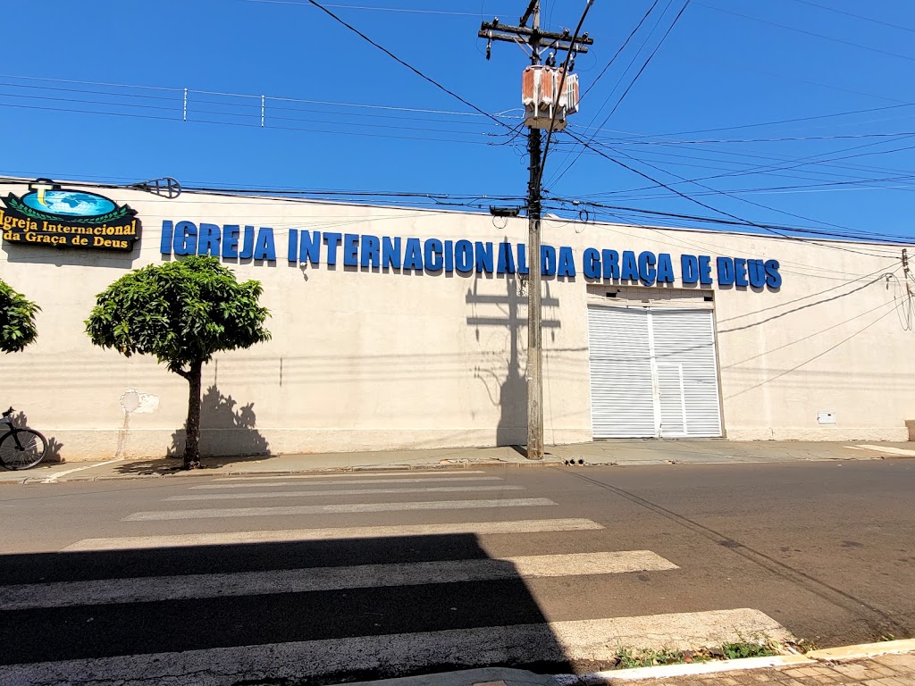 Fachada de Igreja Internacional da Graça de Deus