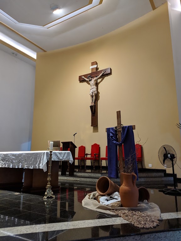 Fachada de Paróquia São Benedito