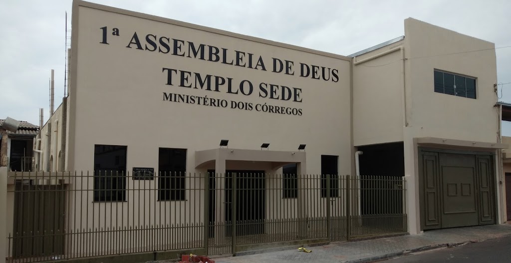 Fachada de Igreja Evangelica Assembleia De Deus M.Dois Corregos