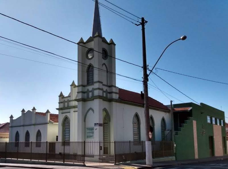 Fachada de Igreja Presbiteriana de Dois Corregos