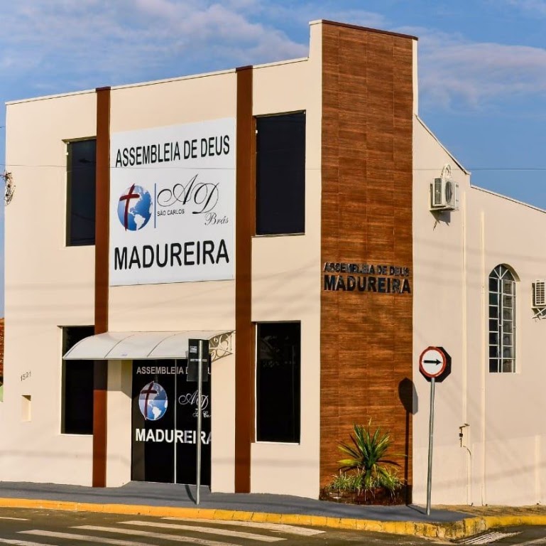 Fachada de Assembleia de Deus Brás - Brotas SP