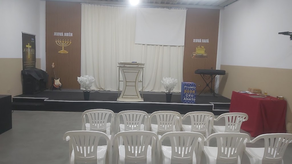 Fachada de Igreja Evangélica Jesus para as Nações