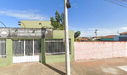 Fachada de Igreja Evangélica Primitiva Pentecostal " O Universo Para Cristo"