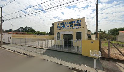 Fachada de Assembleia de Deus- 1 igreja evangélica ministério Cidade São Pedro