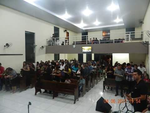 Fachada de Igreja Evangélica Assembleia de Deus Ministério de Madureira