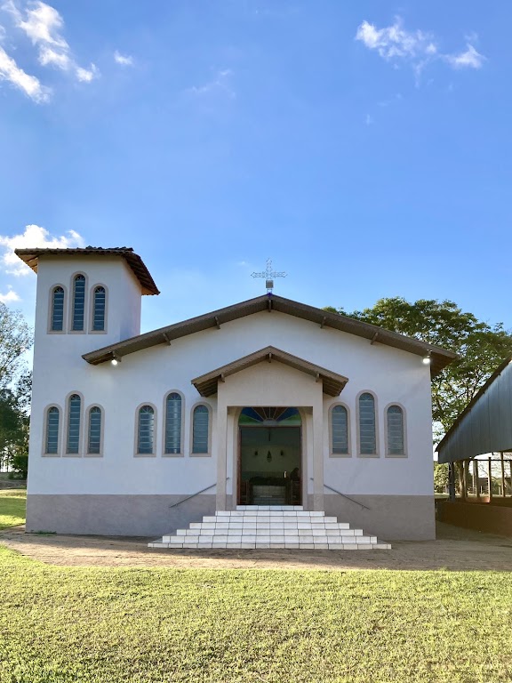 Fachada de Igreja do Sitinho - Santa Cruz, São Sebastião