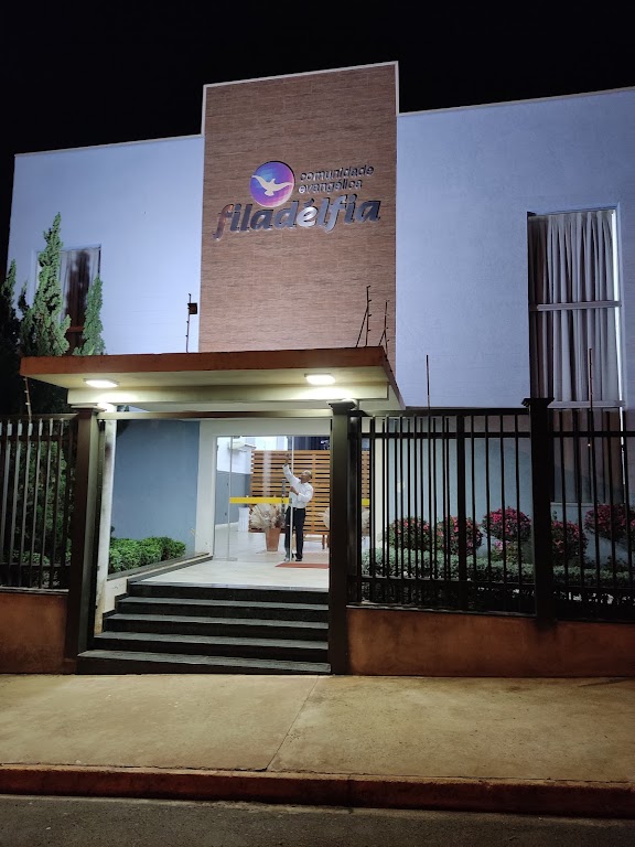 Fachada de Comunidade Evangélica Filadélfia