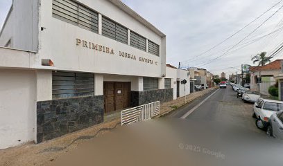 Fachada de 1ª Igreja Batista de Rio Claro