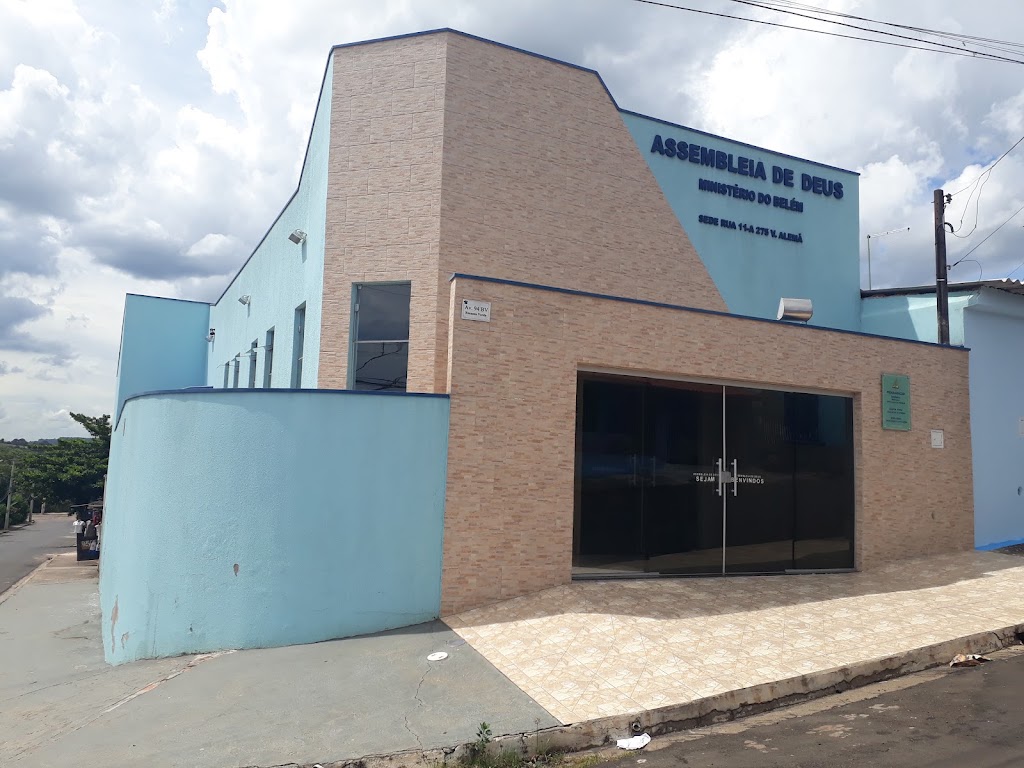 Fachada de Assembleia de Deus Ministério de Belém.