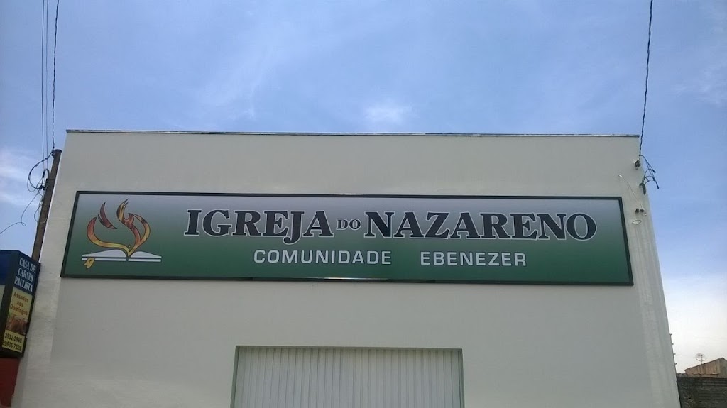 Fachada de Igreja Evangelica do Nazareno Comunidade Ebenezer
