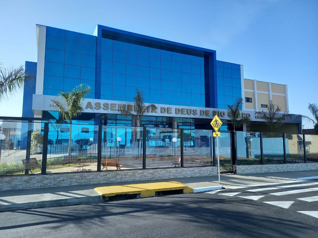 Fachada de Assembleia de Deus de Rio Claro - Ministério do Belém