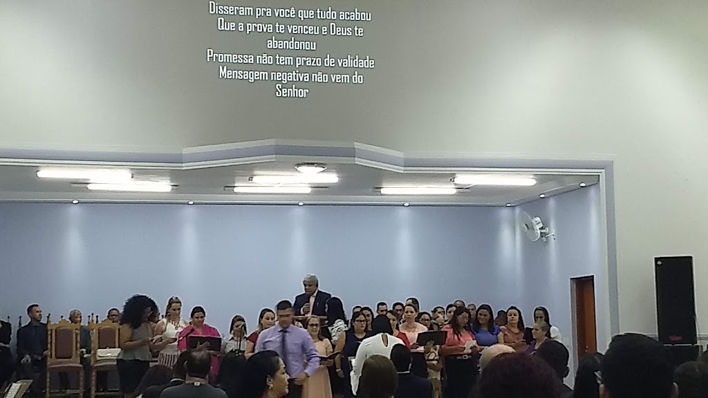 Fachada de Igreja Evangélica Assembléia de Deus - Ministério de Madureira em Pirassununga