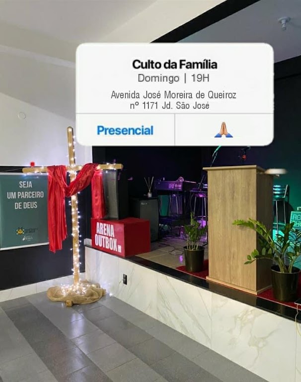 Fachada de Sara Nossa Terra Leme / Arena Jovem