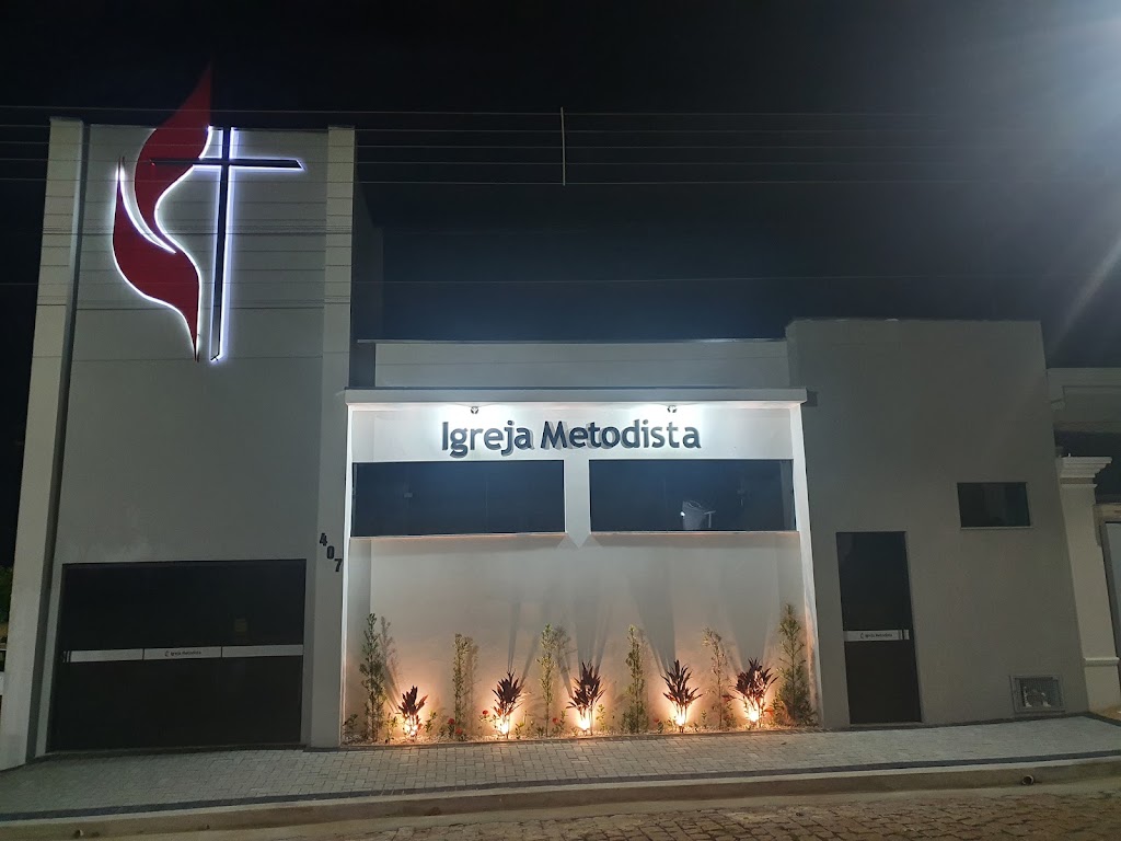 Fachada de Igreja Metodista em Vargem Grande do Sul-SP