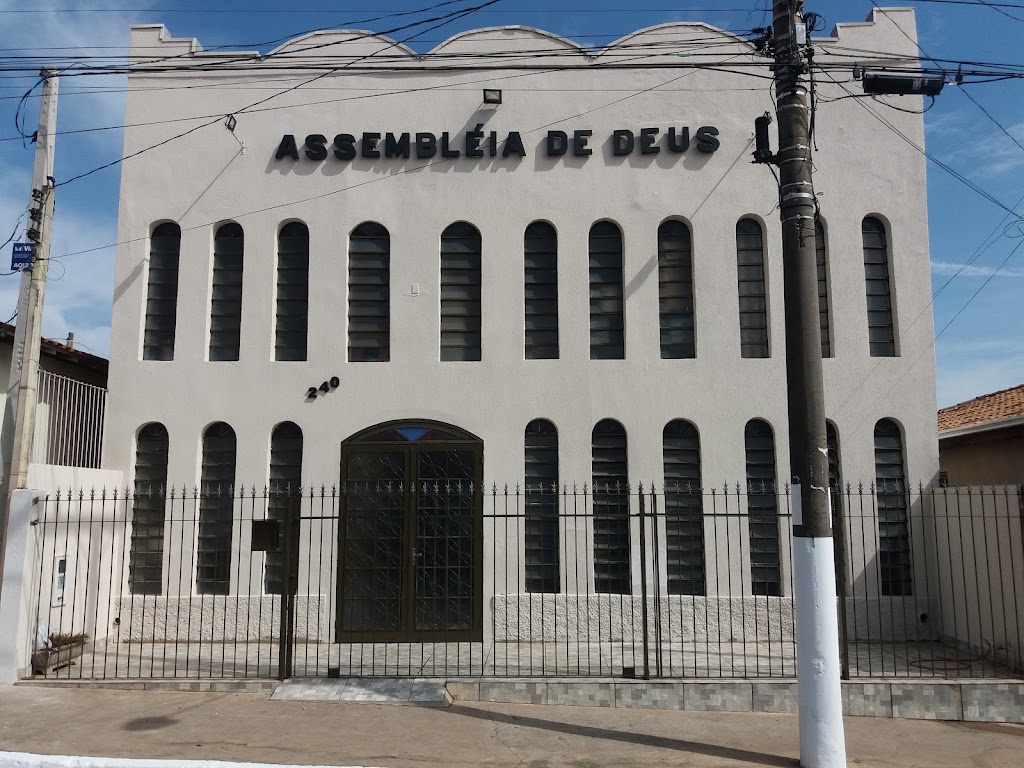 Fachada de Igreja Evangelica Assembleia de Deus em V Gde do Sul