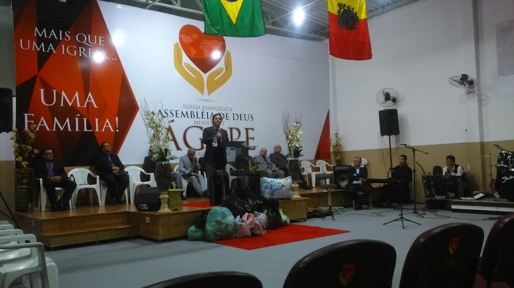 Fachada de Igreja Evangélia Assembéia de Deus - Ministério Ágape