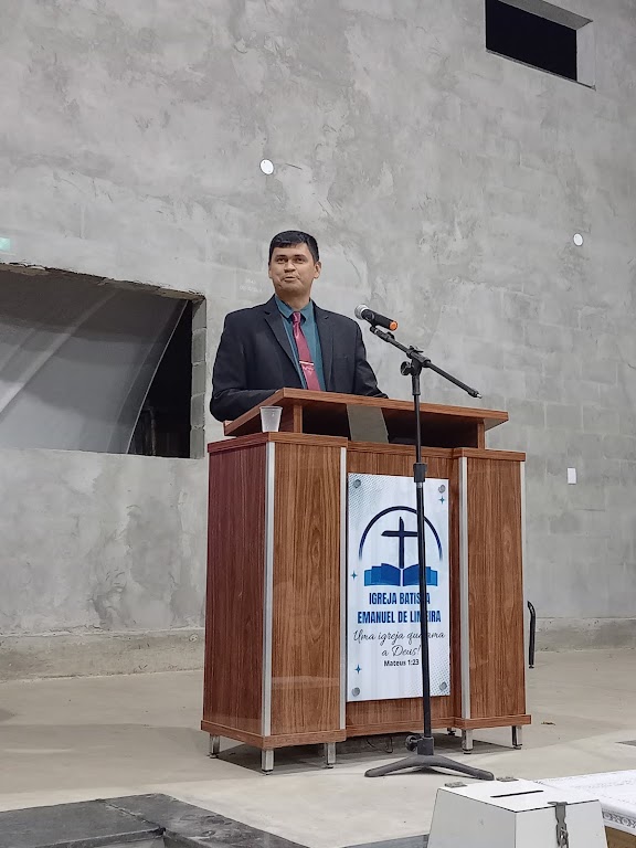 Fachada de Igreja Batista Emanuel De Limeira "Seja Bem Vindo!"
