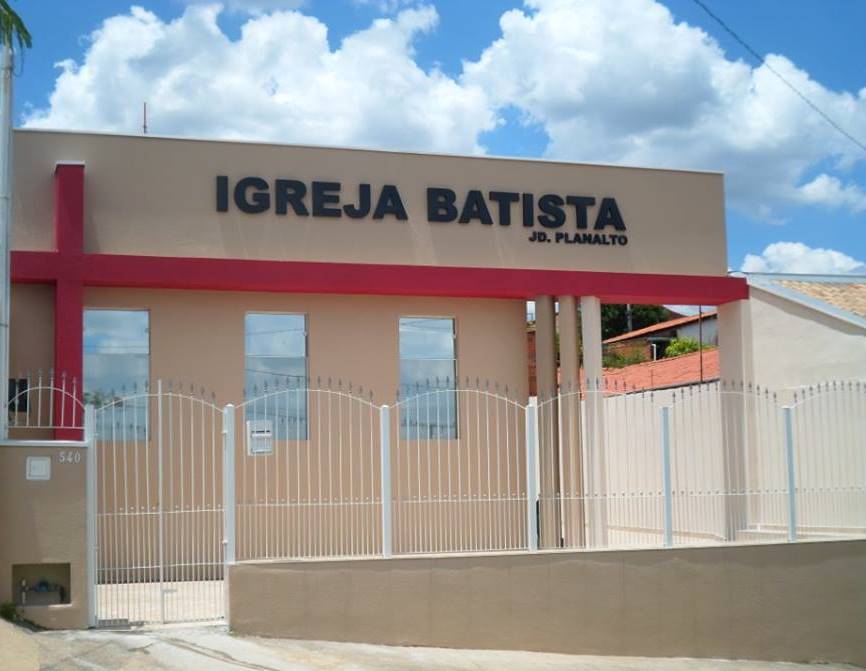 Fachada de Igreja Batista Reformada no Jardim Planalto - Limeira
