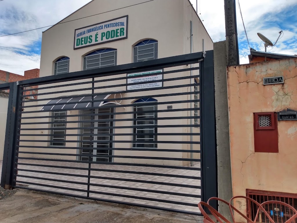 Fachada de Igreja Evangélica Pentecostal Deus É Poder