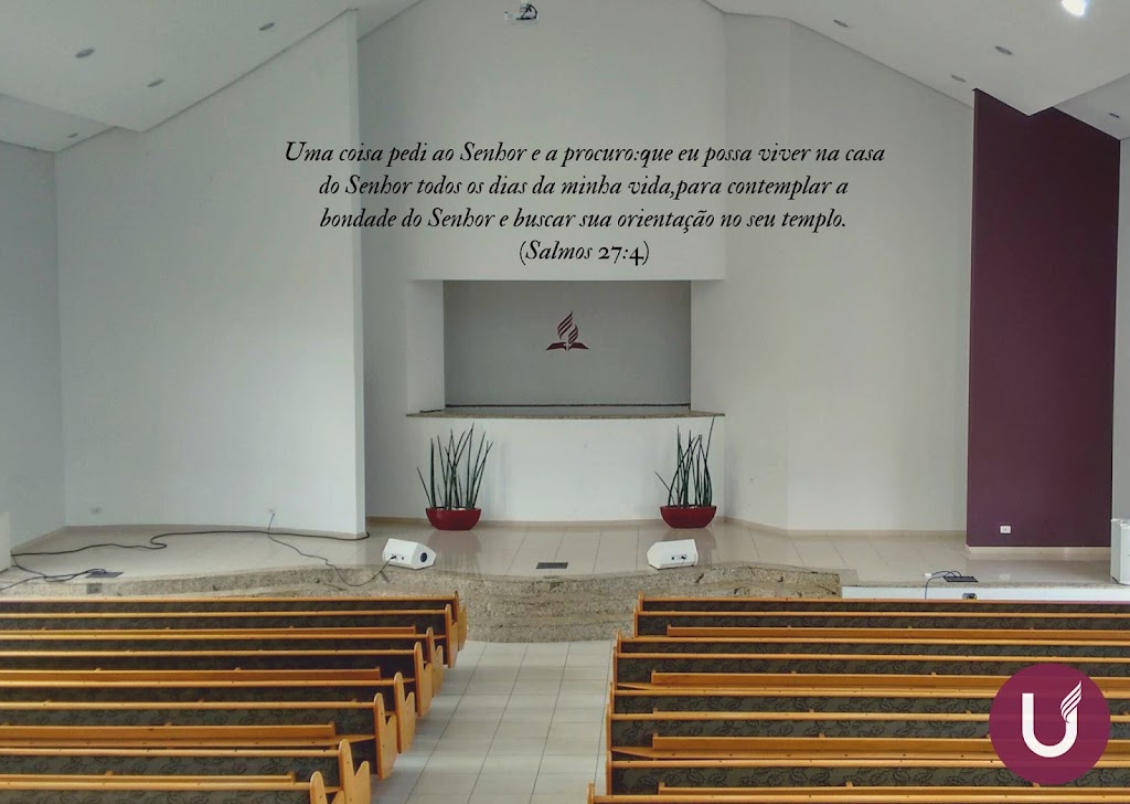 Fachada de Igreja Adventista do Sétimo Dia da Cidade Universitária-EC
