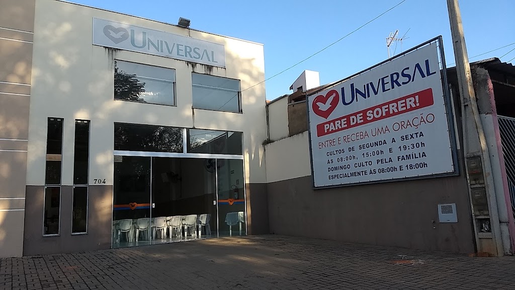 Fachada de Igreja Universal Praia Azul