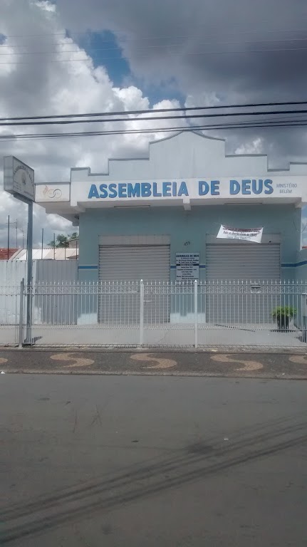 Fachada de Assembléia de Deus Ministério Belém