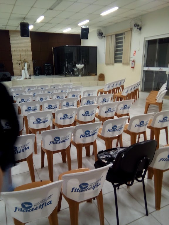 Fachada de Comunidade Evangélica Filadélfia - Santa Bárbara D'Oeste