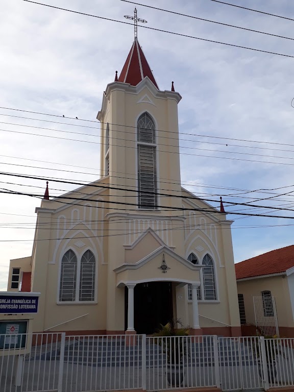 Fachada de Comunidade Luterana em Monte Mor - IECLB
