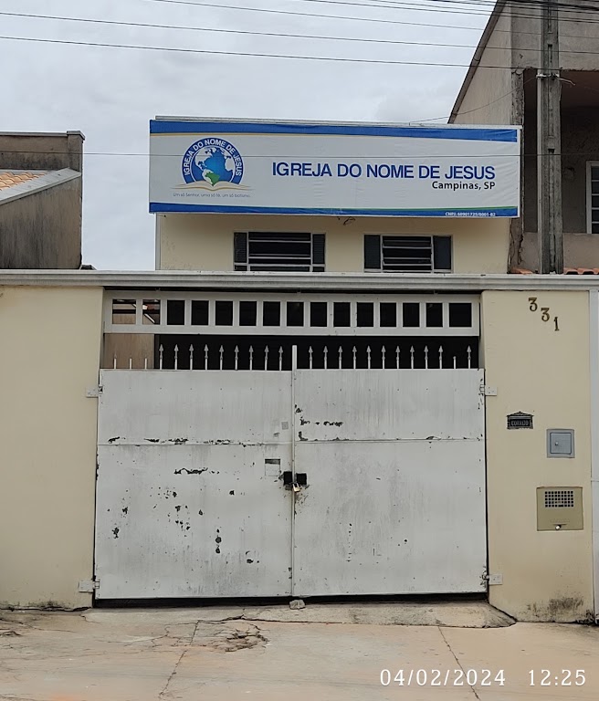 Fachada de IGREJA DO NOME DE JESUS CAMPINAS SP. Iglesia pentecostal unida de Colombia en Brasil