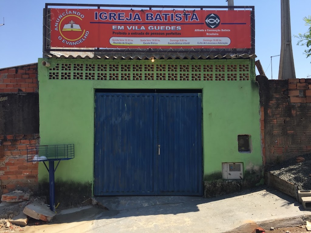 Fachada de Igreja Batista Vila Guedes