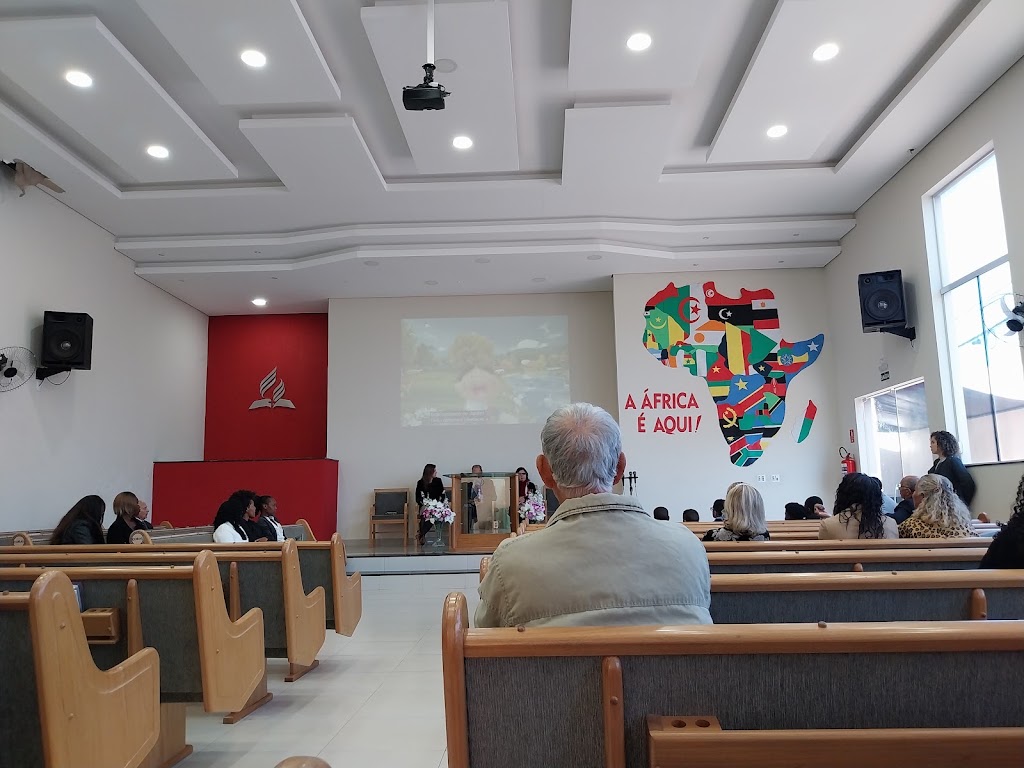 Fachada de Igreja Africana Adventista do Sétimo Dia de Hortolândia