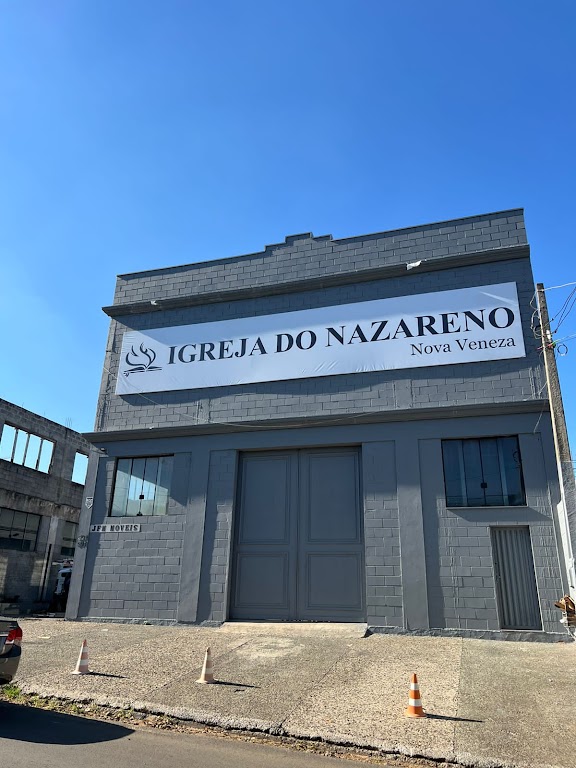 Fachada de Igreja do Nazareno de Nova Veneza