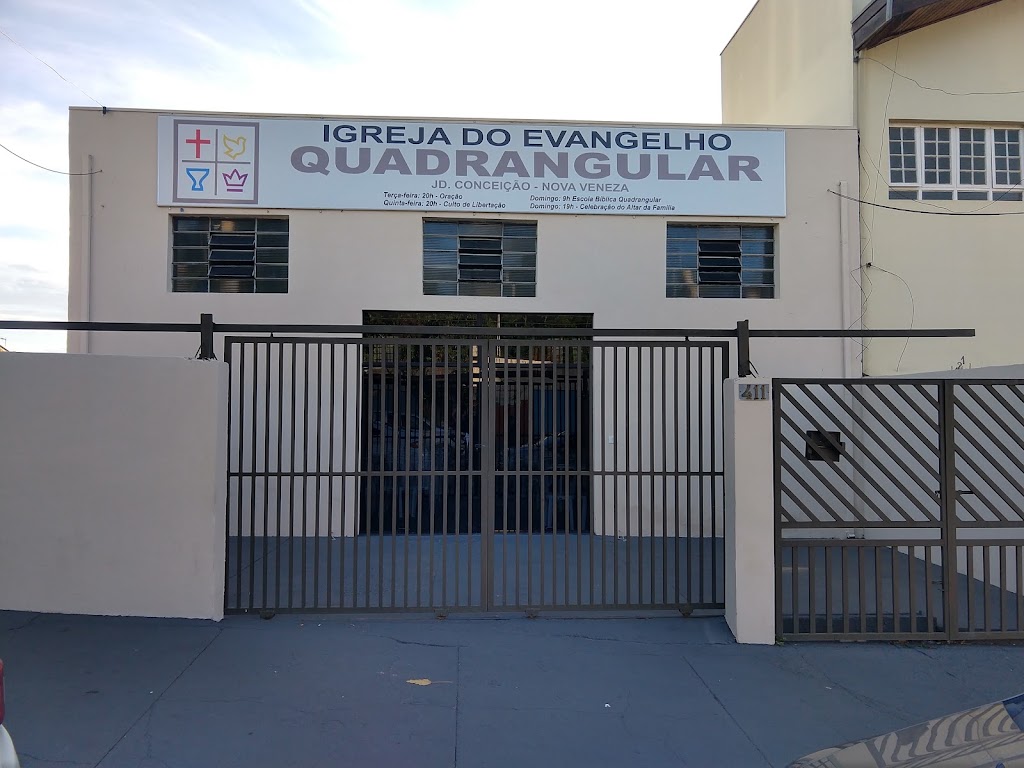 Fachada de Igreja do Evangelho Quadrangular JD Conceicão