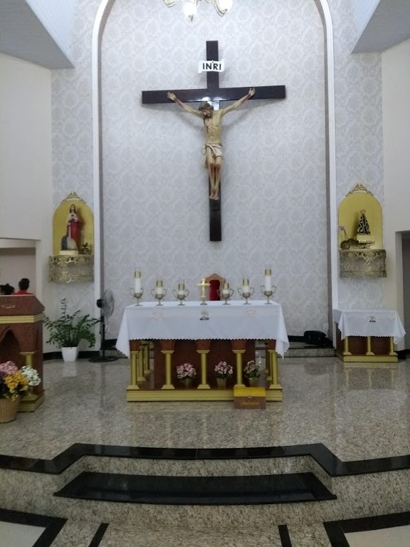 Fachada de Paróquia Santa Barbára