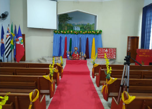 Fachada de Igreja Adventista do Sétimo Dia-Jd Minezotta