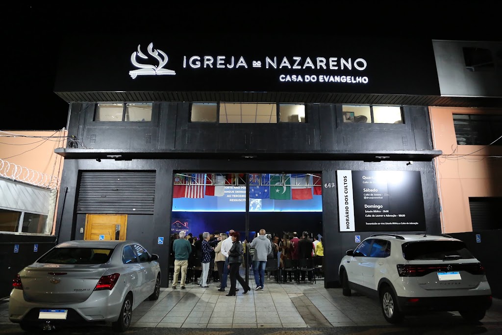 Fachada de Igreja Do Nazareno Casa Do Evangelho