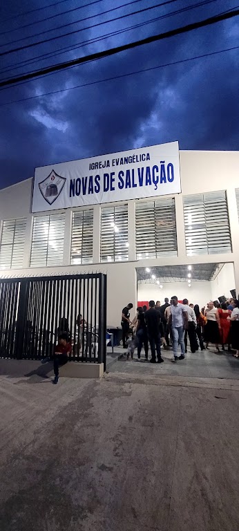 Fachada de Igreja Evangélica Novas de Salvação